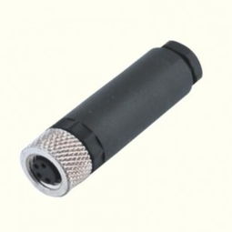 厂销M12母插接件航空插头 可拆式设计的网络连接解决方案